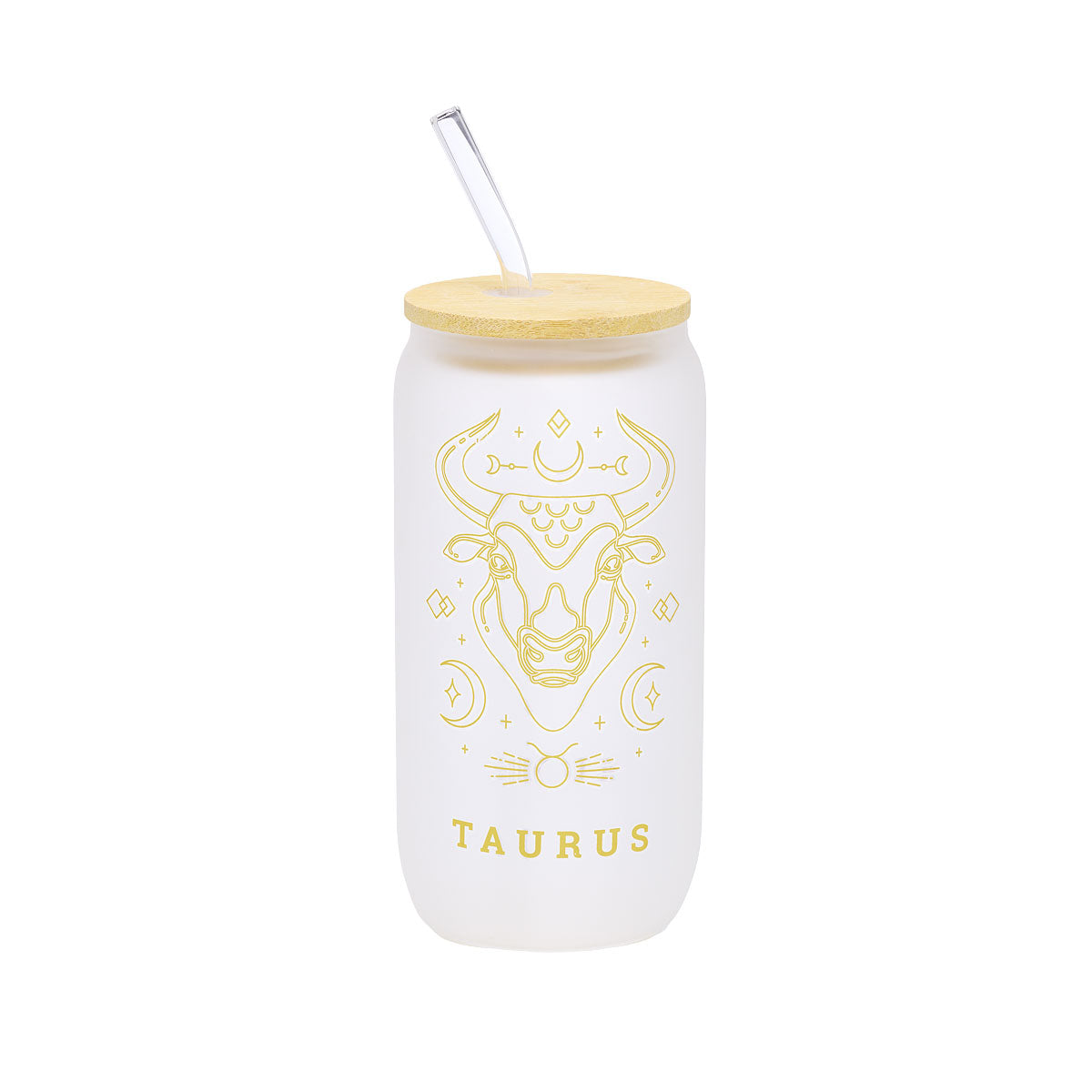 Horoscope Glass Smoothie Cup Aries/Taurus/Gemini