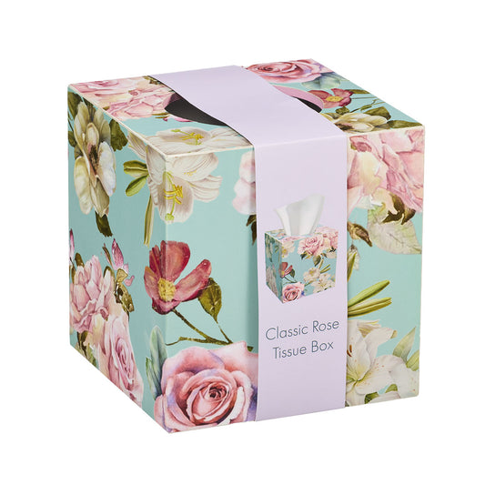 Classic Rose Tissue Box