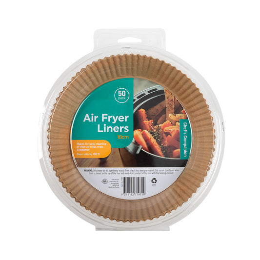 Air Fryer Liners Round 18cm 50pk