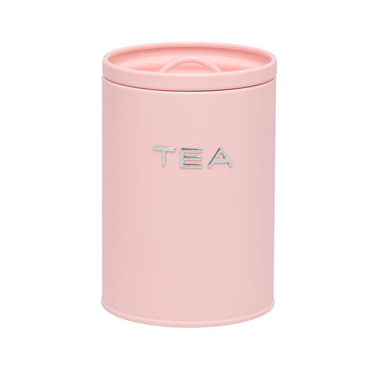 Diner Tea Canister Pink