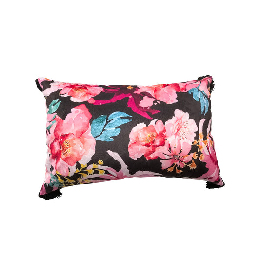 Luxe Cushion Floral Tassel 30x45cm