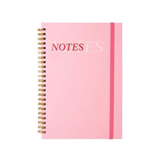 A5 Notebook Pink Pastel 160pg