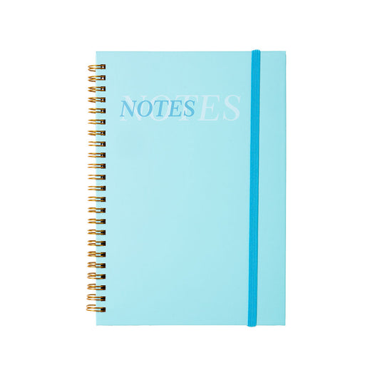 A5 Notebook Blue Pastel 160pg