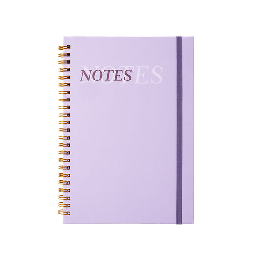 A5 Notebook Purple Pastel 160pg