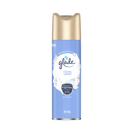 Glade Air Freshener Spray Clean Linen 200g
