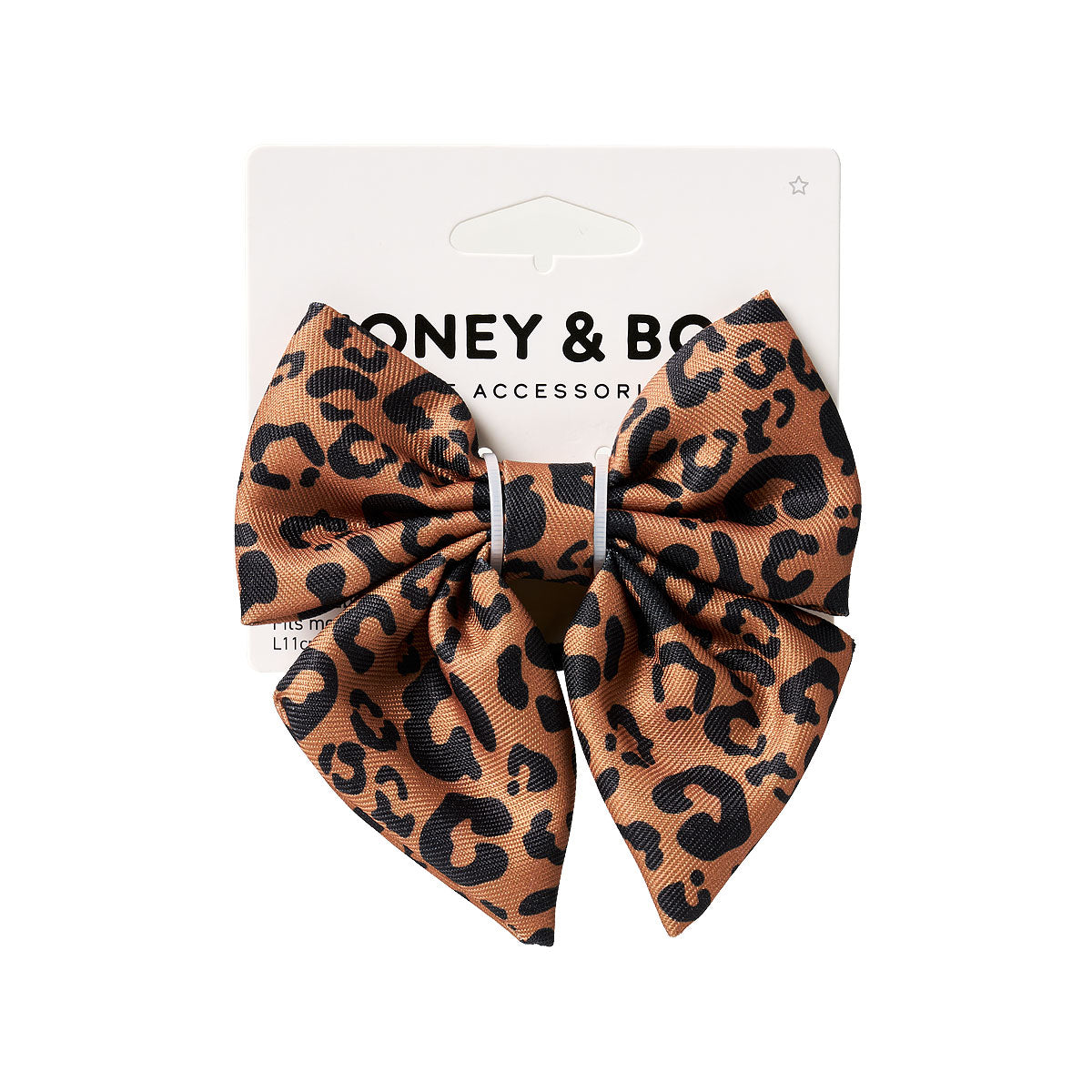 Pet Leopard Bow