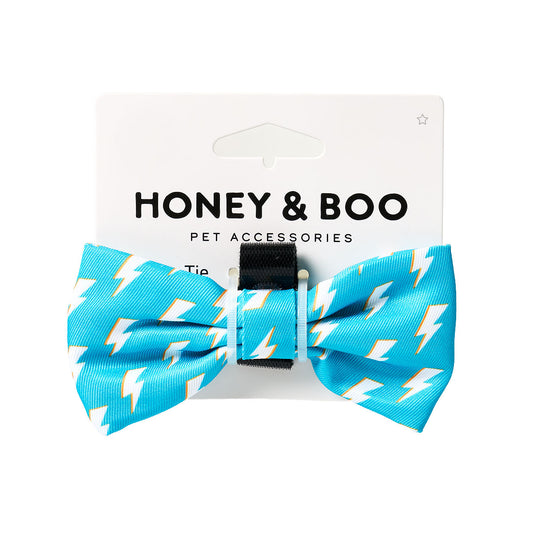 Pet Lightning Bow Tie