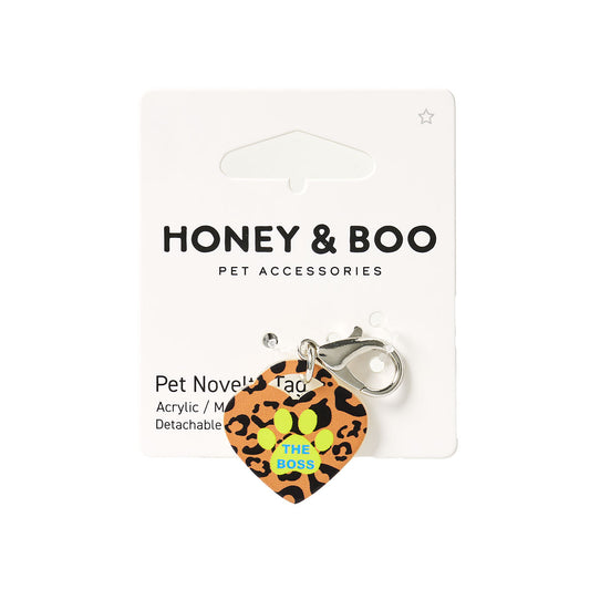 Pet The Boss Dog Tag