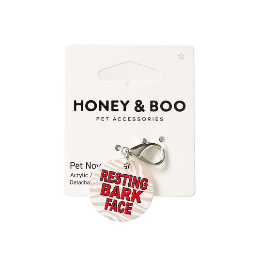 Pet Bark Face Dog Tag