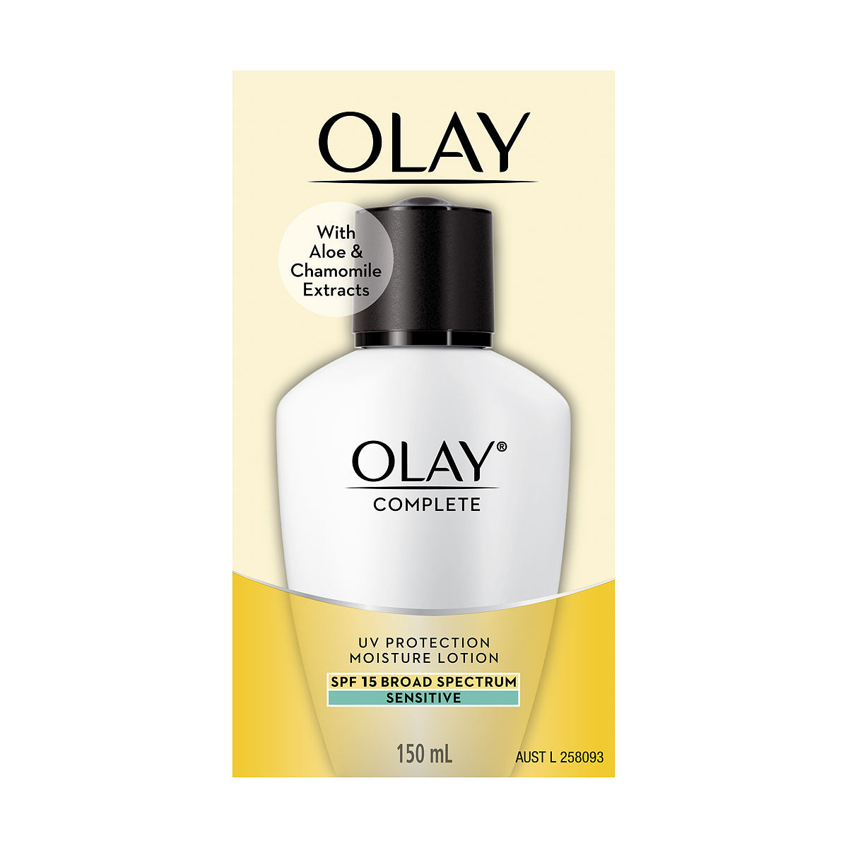 Olay Complete UV Lotion SPF 15+ Sensitive 150mL