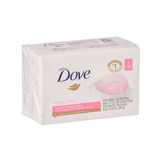Dove Soap Pink Rosa Moisture 4x90g