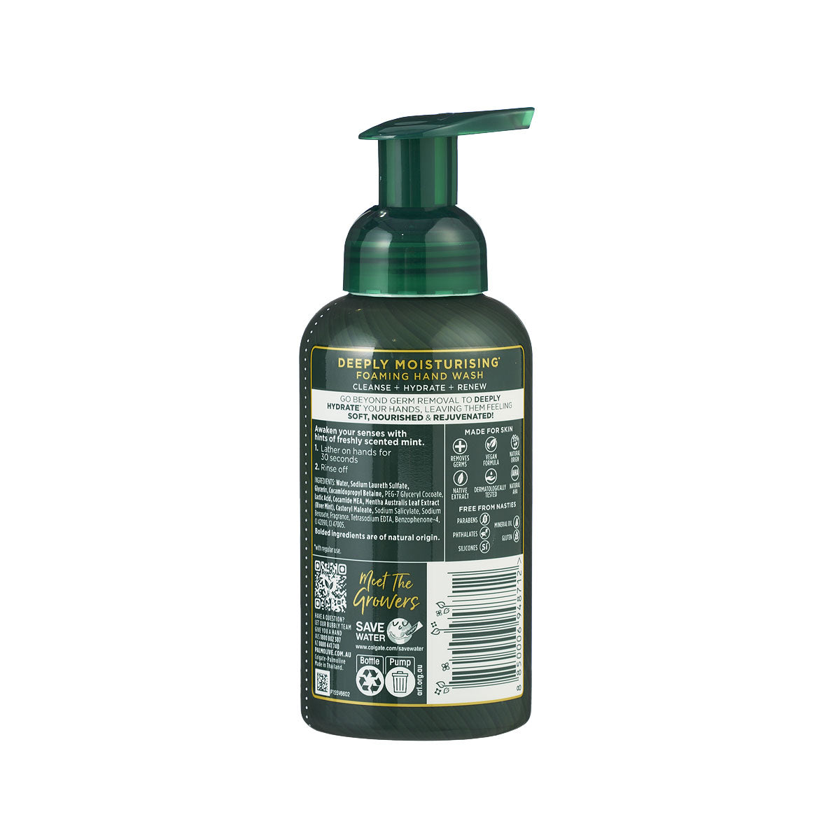 Palmolive Foaming Hand Wash Skin Food Native River Mint 400mL