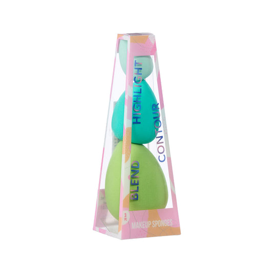 3pc Mini Beauty Sponge Set