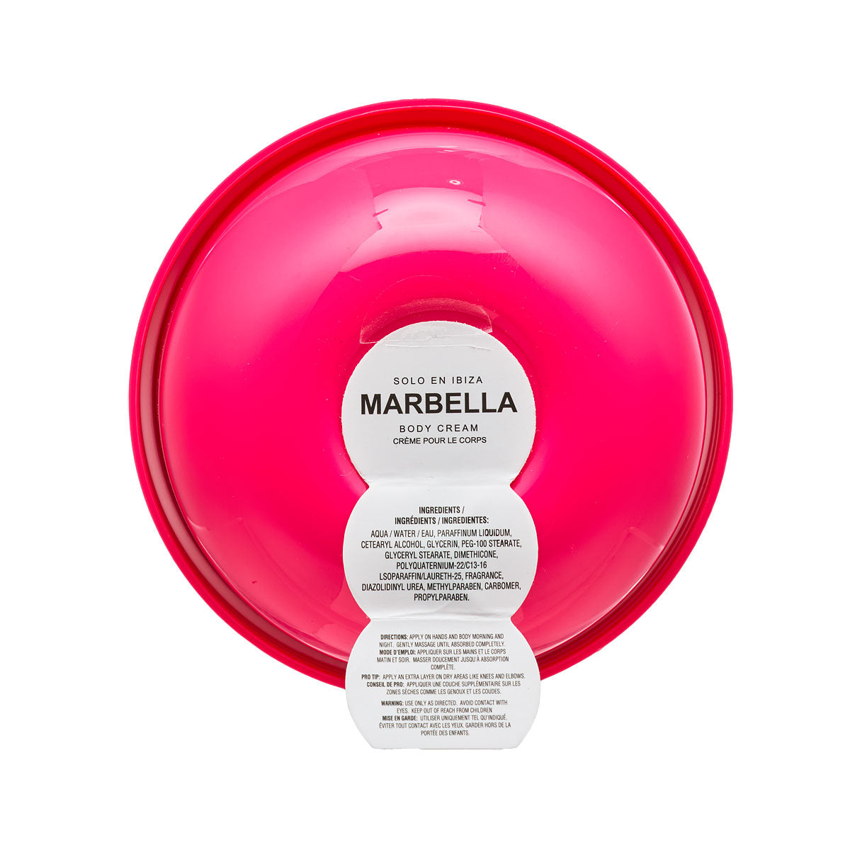 Solo En Ibiza Body Cream 8oz Marbella