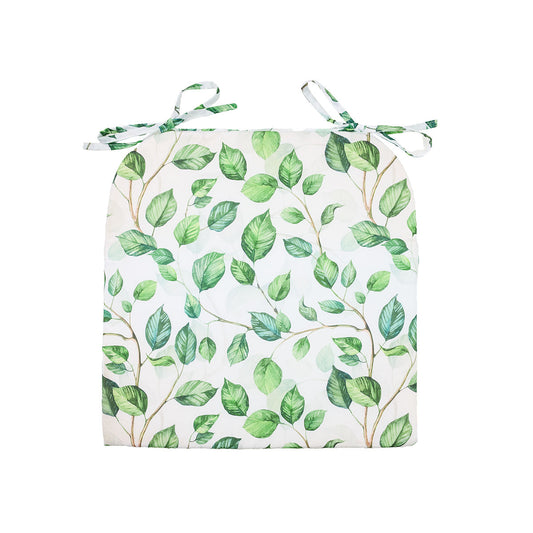 Leaf Printed Chairpad 40cm 2pk