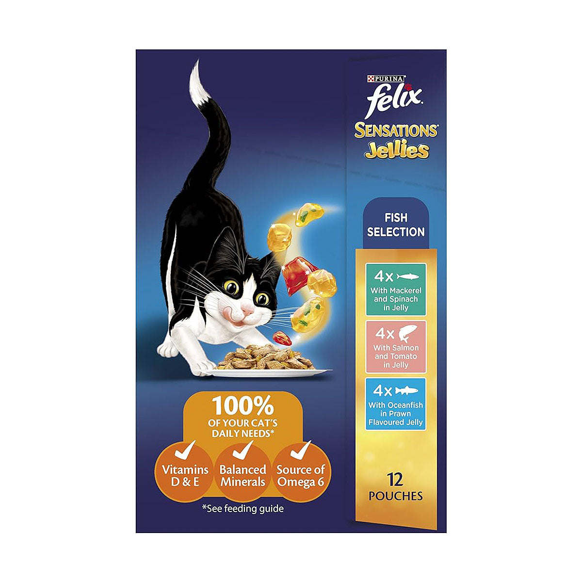 Felix Sensations Fishy Selection 12x85g
