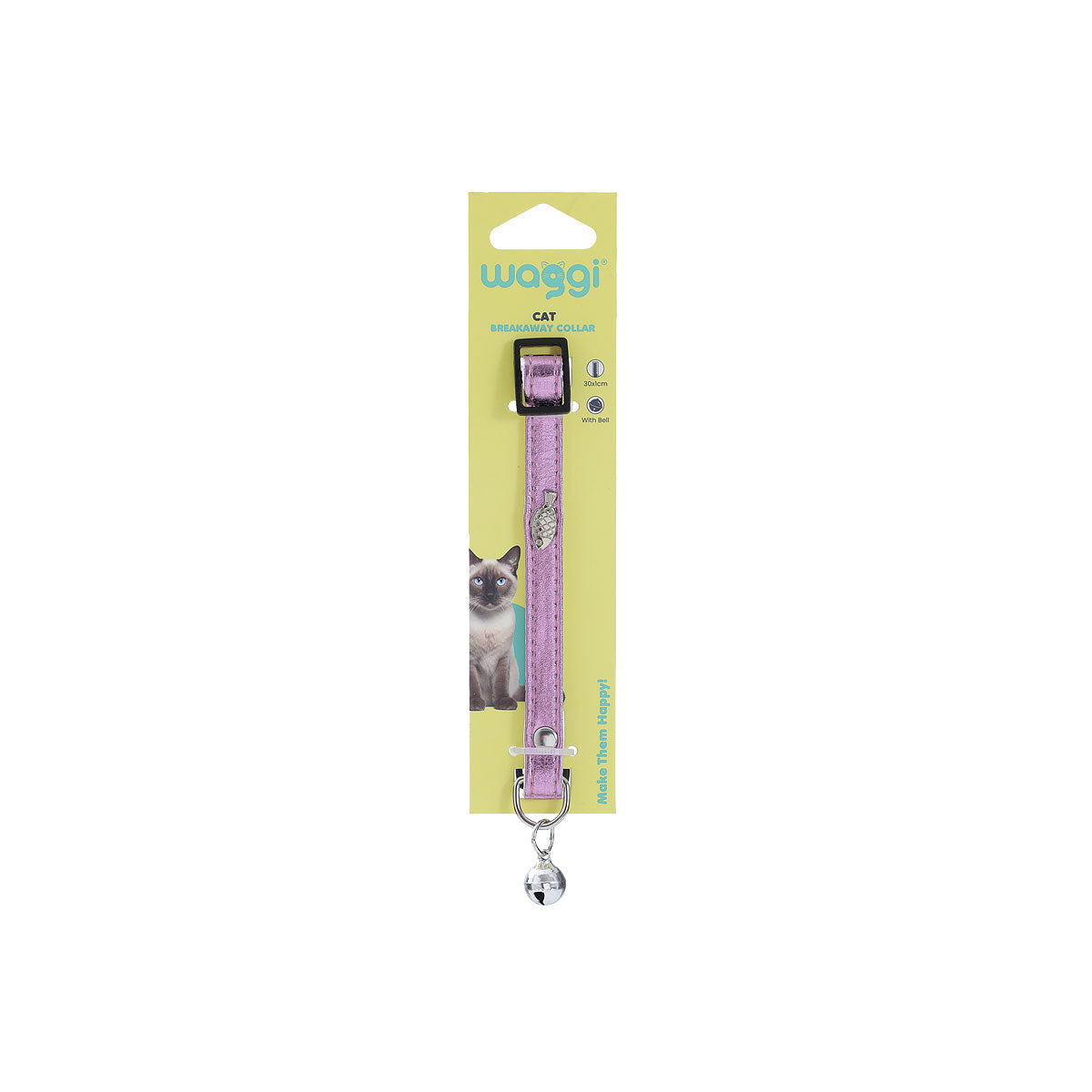 Waggi Pet Metallic Breakaway Collar