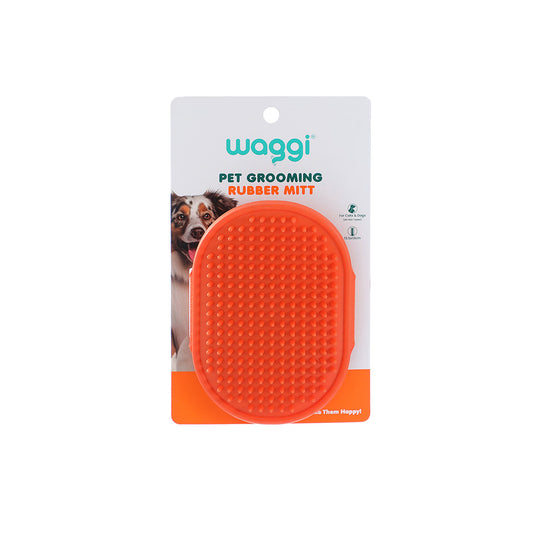 Waggi Pet Rubber Grooming Mitt