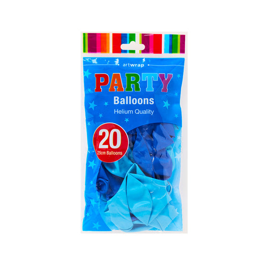 Balloon Birthday Print 20pk 25cm