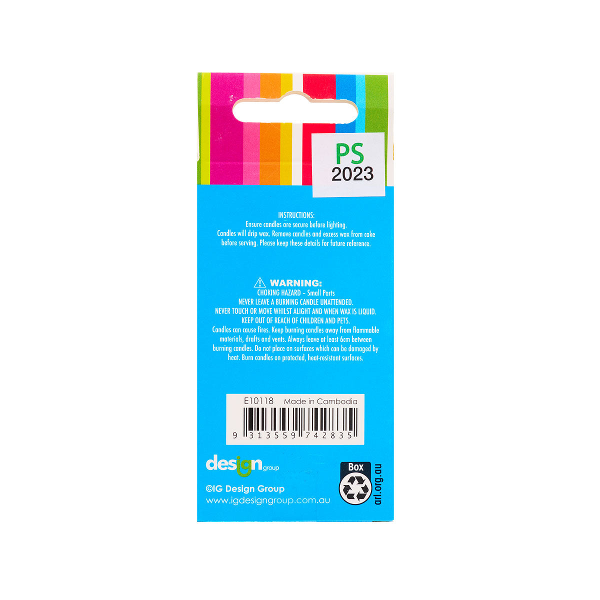 Candle Single Number Silver 3