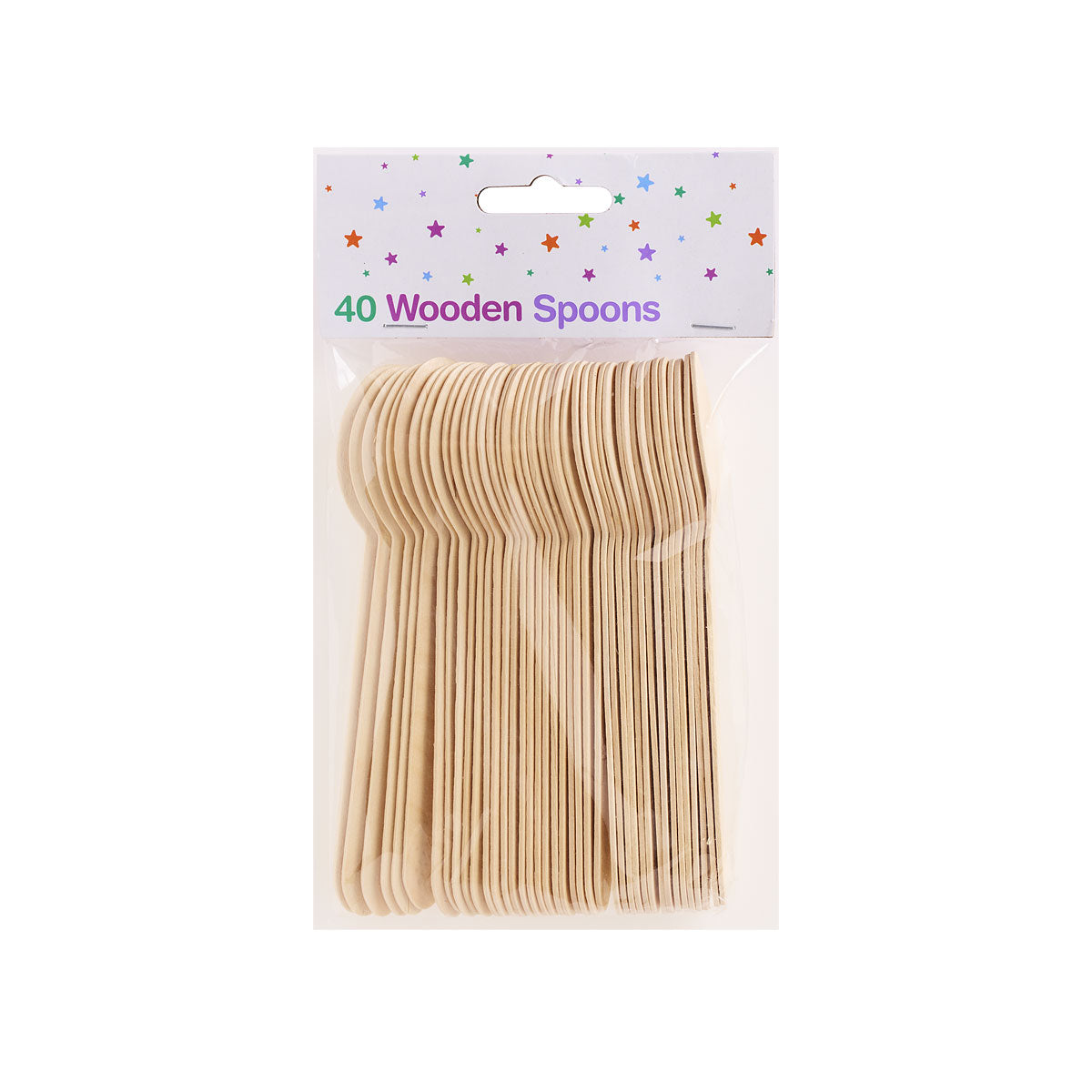 Wooden Spoon 40pk