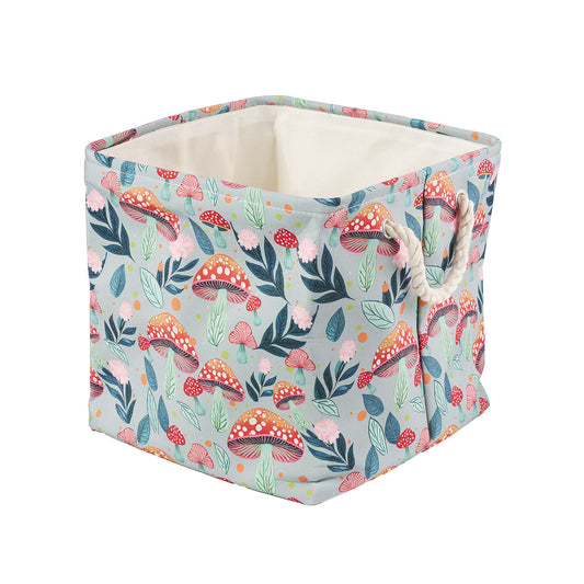 Coloured Mushroom Fabric Cube