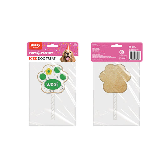 Pups In The Pantry Paw Lollipop Cookies