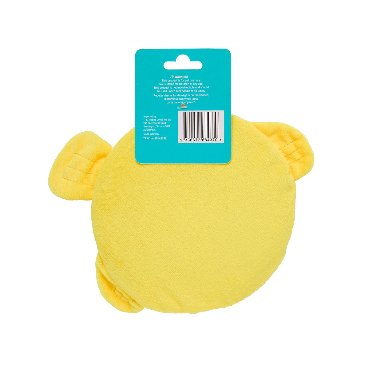 Pet Sea Animal Plush Toy Assorted