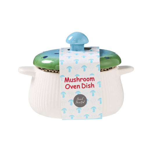 Coloured Mushroom Oven Dish