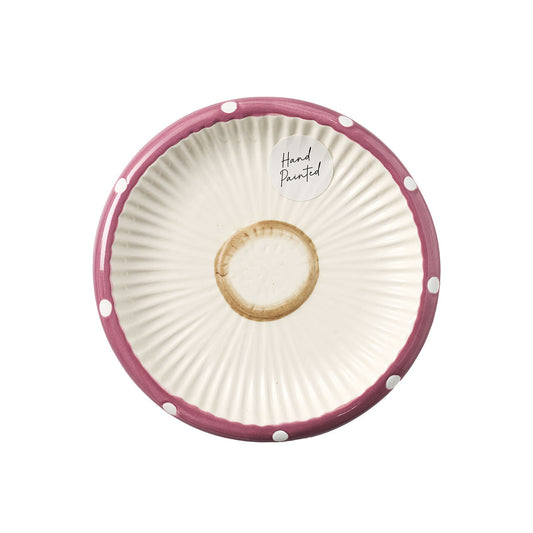 Coloured Mushroom Cake Plate Assorted