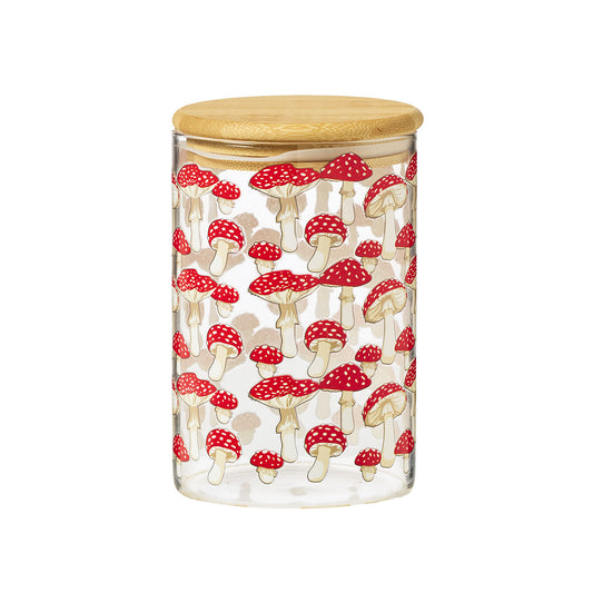 Queen Hearts Glass Canister Assorted
