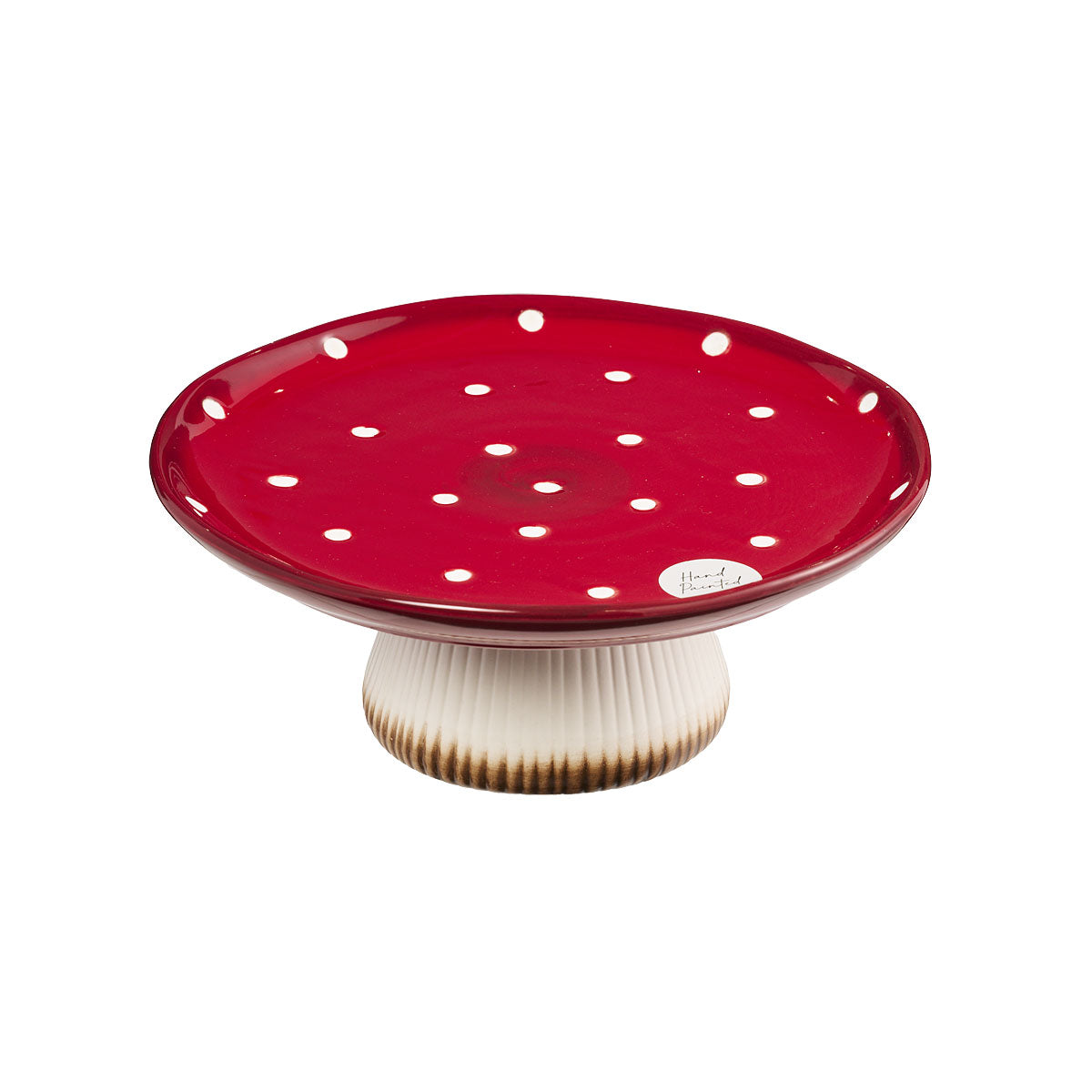 Coloured Mushroom Cake Stand