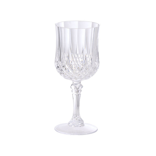 Faux Crystal Wine Glass 220mL