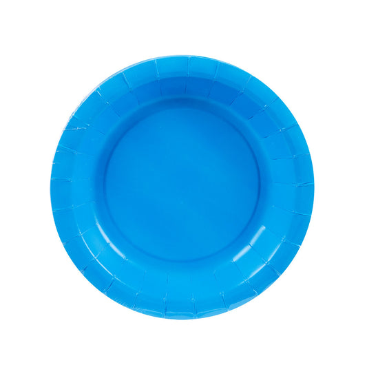 Plate Blue 18cm 16pk