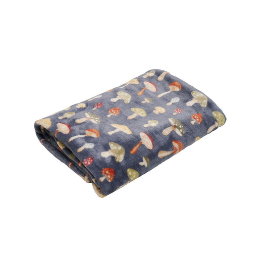 Printed Plush Throw 127x152cm Assorted