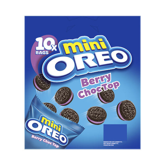 Oreo Mini Blueberry 204g 10pk