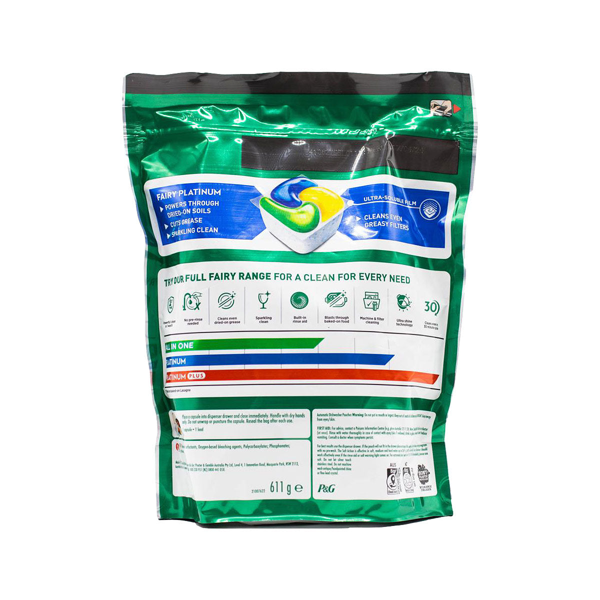 Fairy Caps Platinum Lemon 41pk