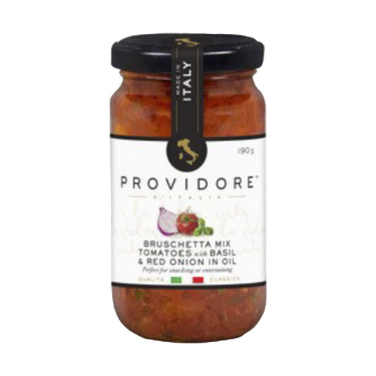 Providore Burschetta Tomato Basil Onion 190g