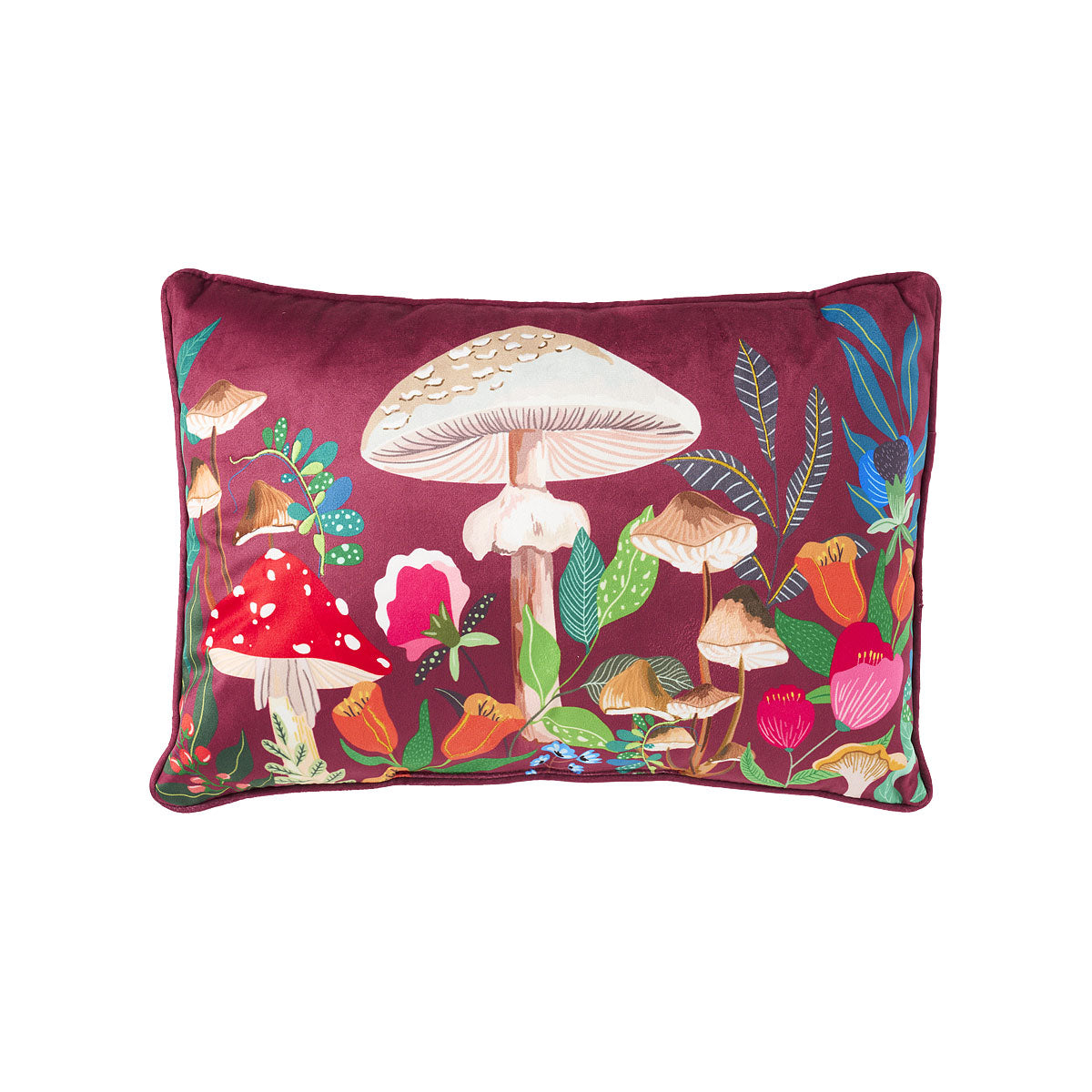 Velvet Cushion Mushroom Field/Bees