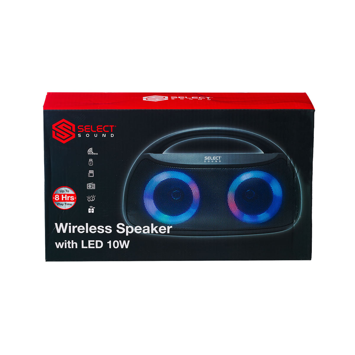 Wireless Speaker With LED 10W