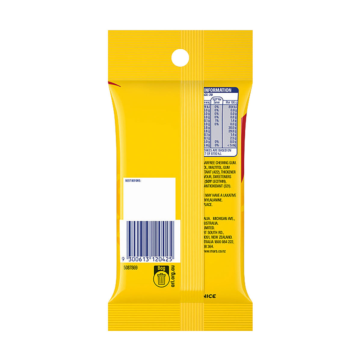 Juicy Fruit Pellet 4 X 14g