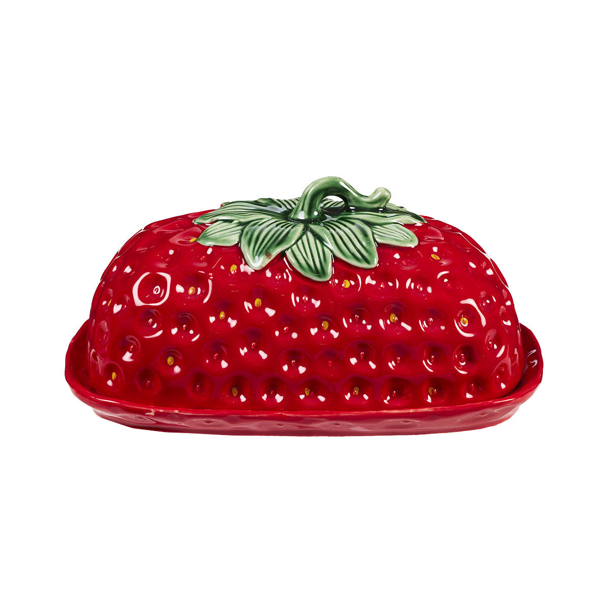 Strawberry Delight Butter Dish Assorted