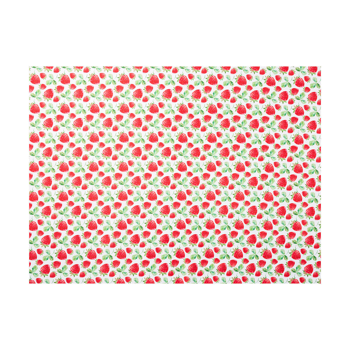 Printed Tablecloth Bloom/Strawberry 150x225cm