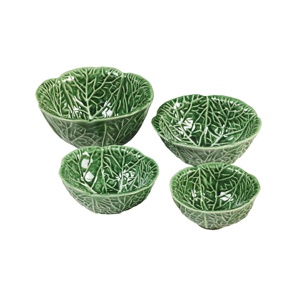 4pc Cabbage Bowls Assorted