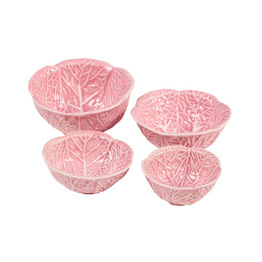 4pc Cabbage Bowls Assorted