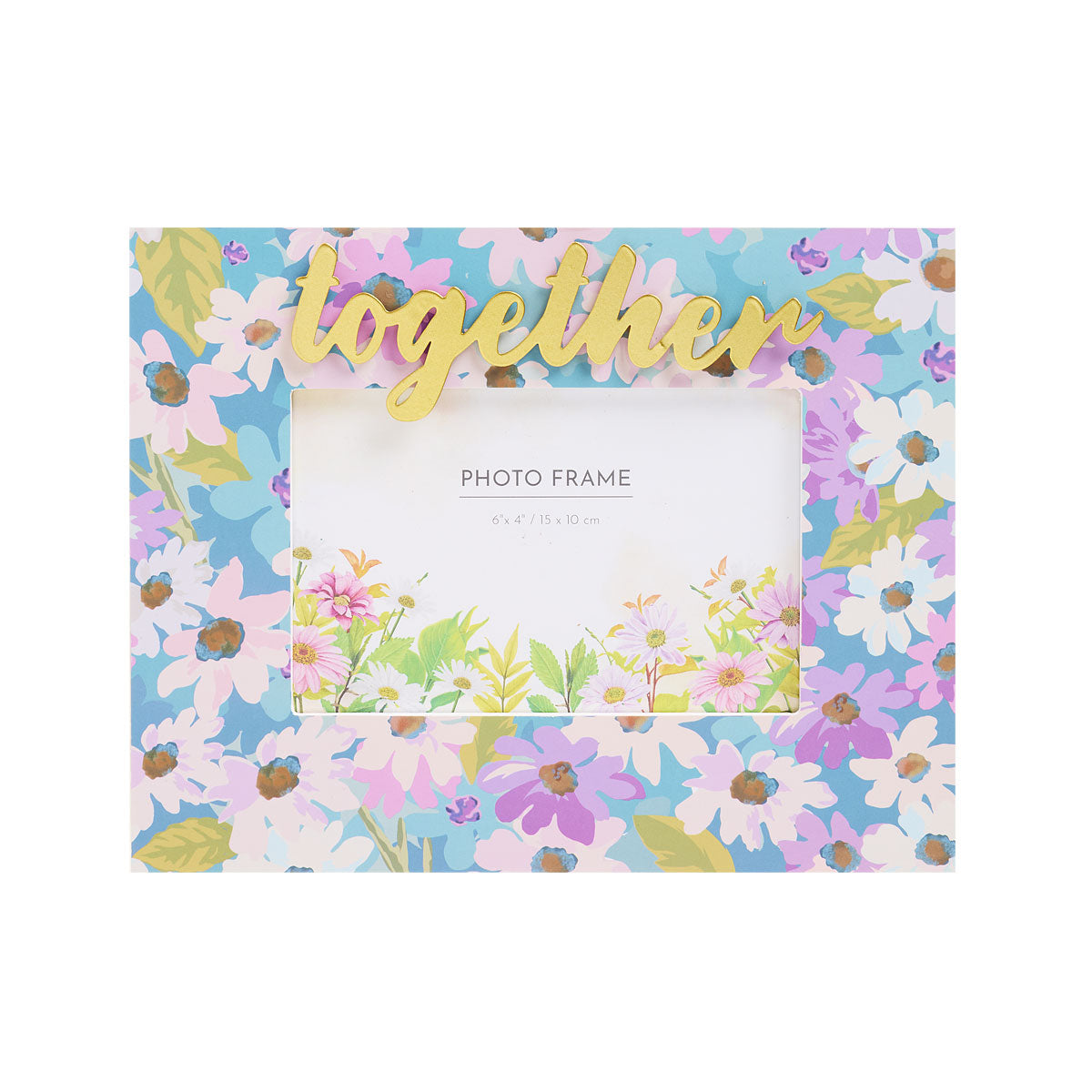 Photo Frame 4"X6" Word Bloom