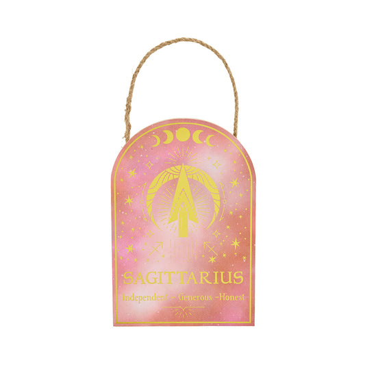 Cosmic Zodiac Hanging Plaque Assorted