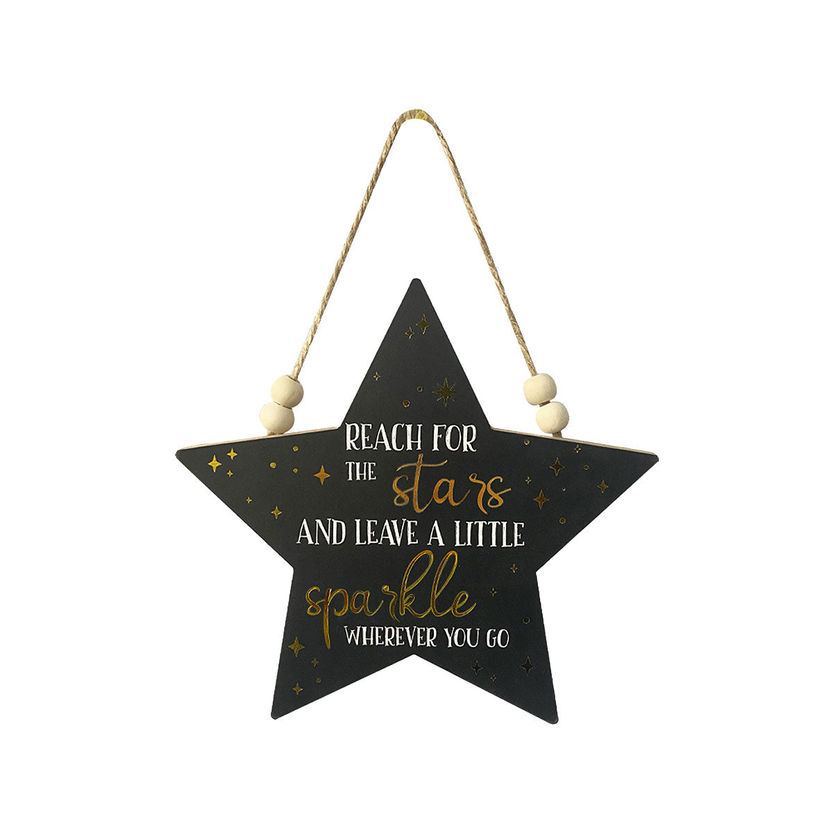 Sparkle/Stars Hanging Plaque