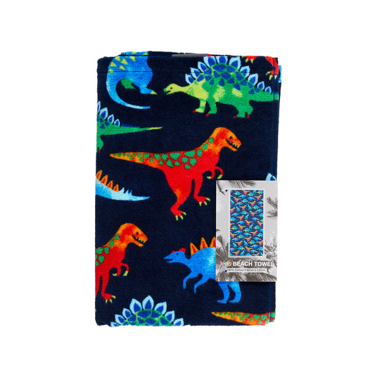 Kids' Beach Towel Dino 60x120cm