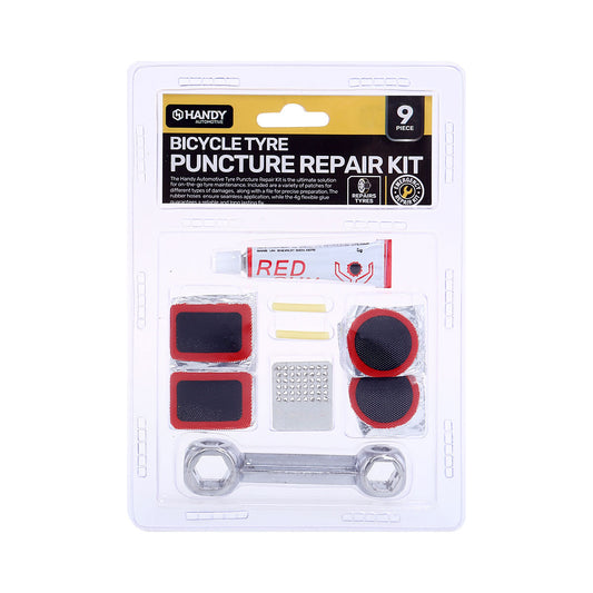 Bicycle Puncture Repair Set 9pce